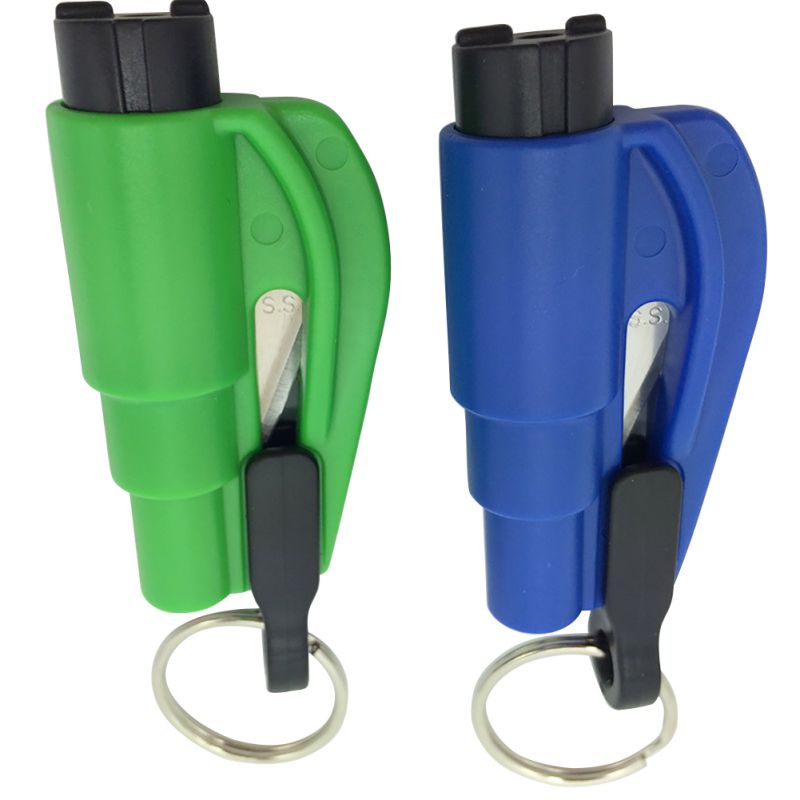 Portable Seat Safety Hammer Auto Glass Car Window Breaker Life-Saving  Escape Rescue Tool Seat Belt Cutter Keychain Marteau Hamer - AliExpress