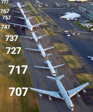 FROM BOEING 707-BOEING 777 AIRPLANE