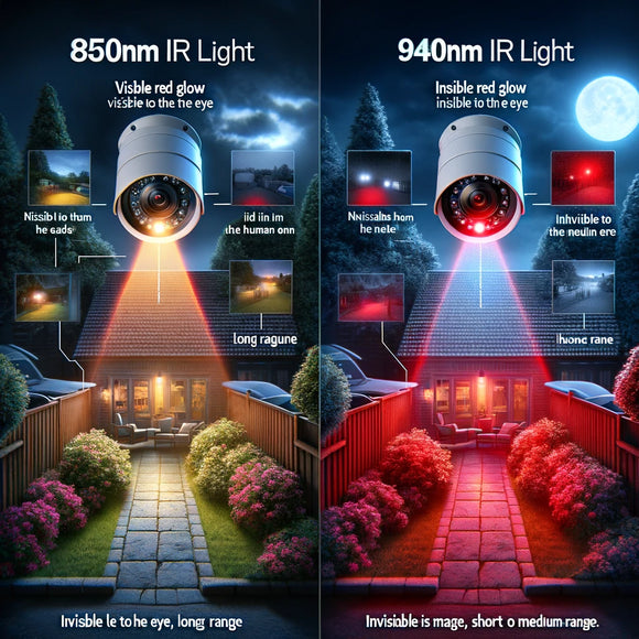 850nm vs. 940nm Night Vision Lights -Exploring the Differences