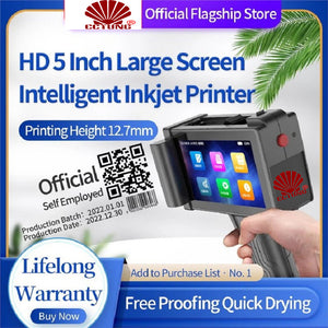 Portable Handheld Intelligent Inkjet Printer Meet the needs of customers using a variety of ink cartridge types