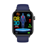 ECG AI medical diagnosis + Bluetooth call  with SOS emergency call  smart watch