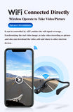 Ultra-Clear Super-Mini Head Wearable WIFI 6K Sports Camera for Outdoor Climbing Motorcycle Trafic Police patrlling With Free APP