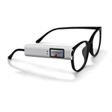 Super Tiny 2.7K video 12MP Photo FPV Glasses camera with  Voice Prompt & IPS Colorful Display 21g light  only for Sunglass