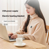 Wearable USB Electric Heated Blanket 3 Heating Levels Heating Electric Blanket Shawl Heated Shawl for Home Office